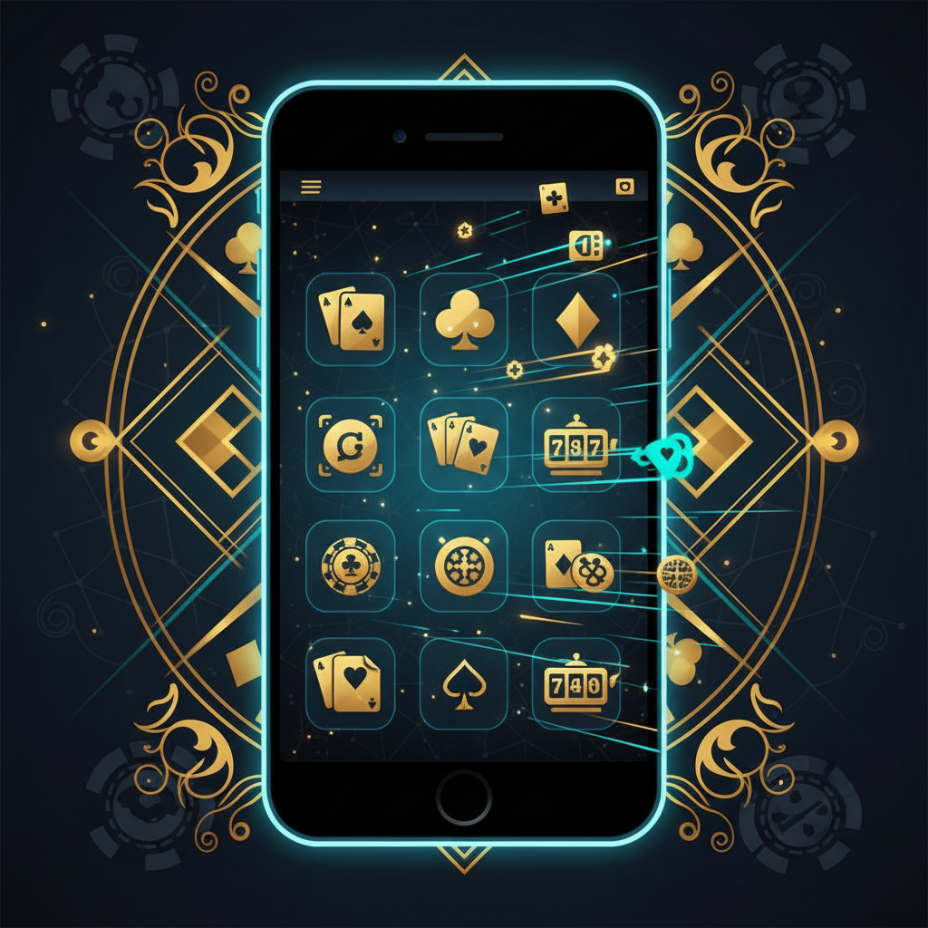 imagem de área de cassino em destaque